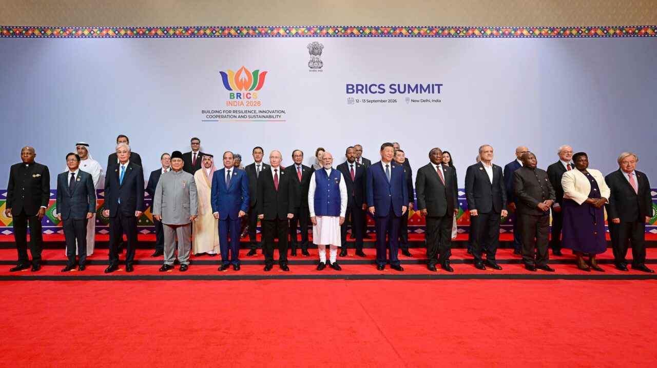 : Presiden Prabowo Subianto mengikuti rangkaian hari kedua Konferensi Tingkat Tinggi (KTT) BRICS 2026 pada Minggu (13/9/2026), di Bharat Mandapam, New Delhi, Republik India. Foto: BPMI Setpres/Muchlis Jr