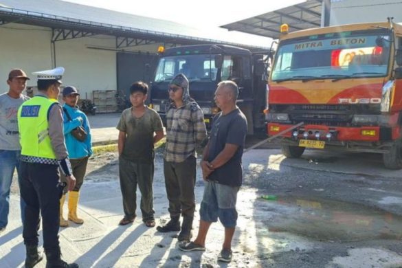 Polantas KARIB, Satlantas Polres Simalungun, Ajak Masyarakat Tertib Berlalu Lintas