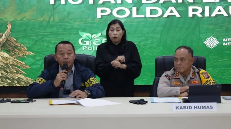 Polda Riau Tetapkan 61 Tersangka dalam 58 Kasus Karhutla