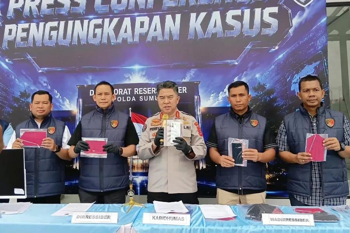 Polda Sumut Amankan Perempuan Diduga Siarkan Konten Pornografi Live Media Sosial
