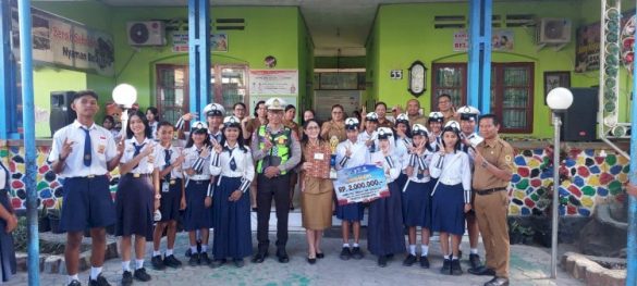 Police Goes to School, Polisi Ajak Pelajar Kupang Kota Jadi Pelopor Keselamatan Lalu Lintas