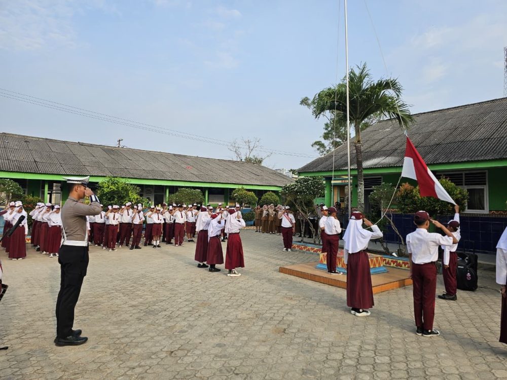 Police Goes to School, Polres Lampung Timur Ajak Pelajar Jadi Pelopor Keselamatan