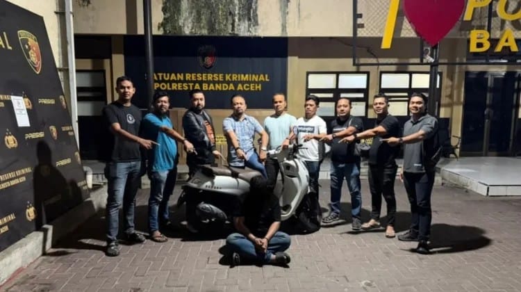 Polisi Tangkap Pelaku Dugaan Penggelapan Motor Milik Anggota TNI