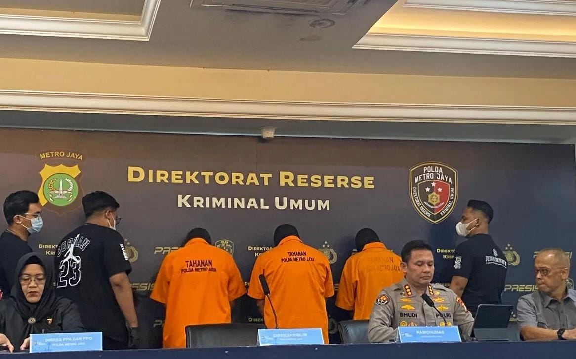 Polisi Ungkap 3 Tersangka Kasus Tewasnya Pedagang Cermin di Pejompongan