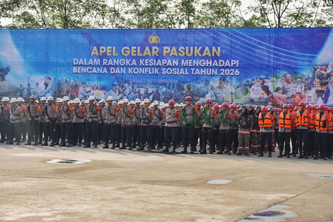 Polri Perkuat Kesiapan Hadapi Bencana dan Konflik Sosial di 2026