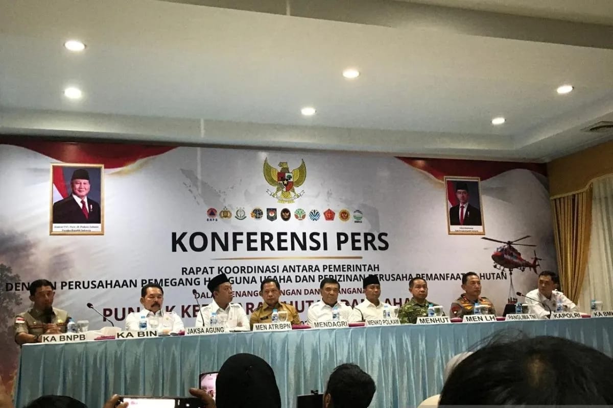 Polri Tetapkan 138 Tersangka Karhutla, 8 Korporasi Masih Diproses