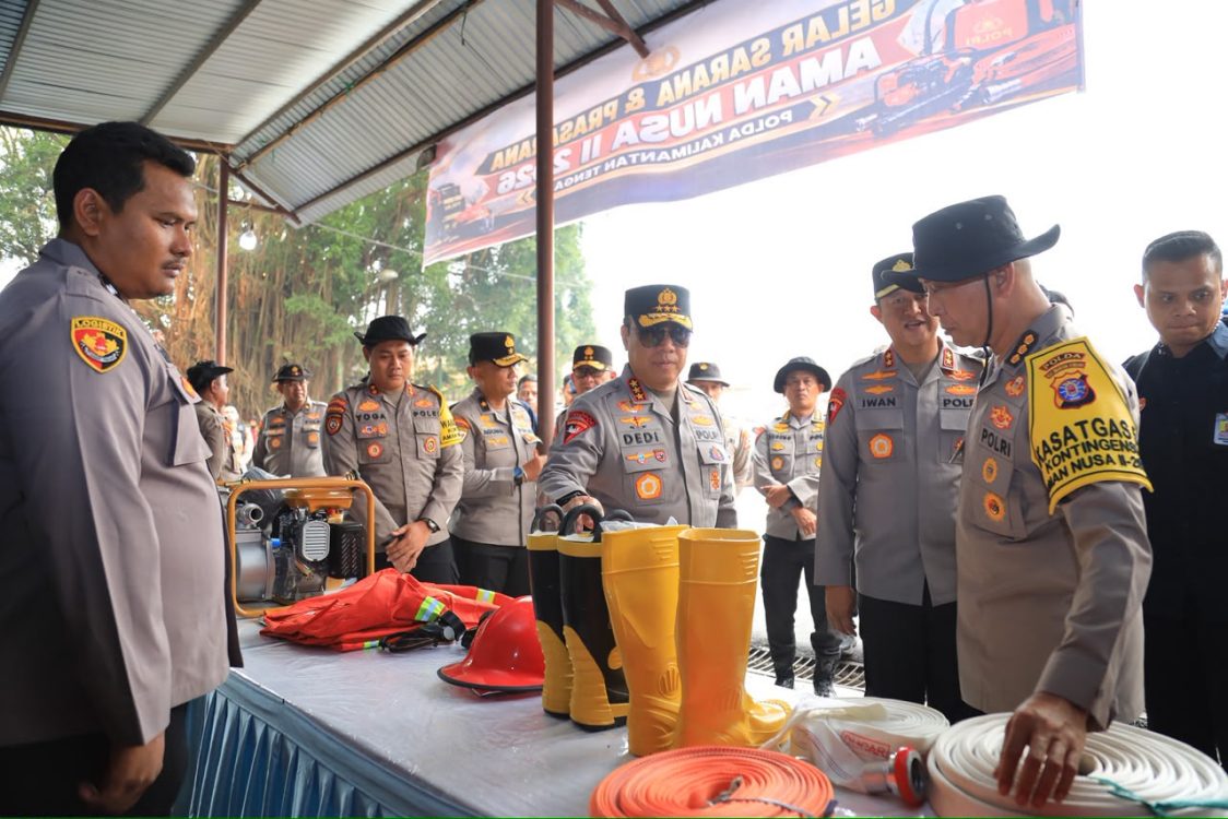 Polri Tingkatkan Teknologi dan Rekayasa Tata Air untuk Cegah Karhutla di Kalteng