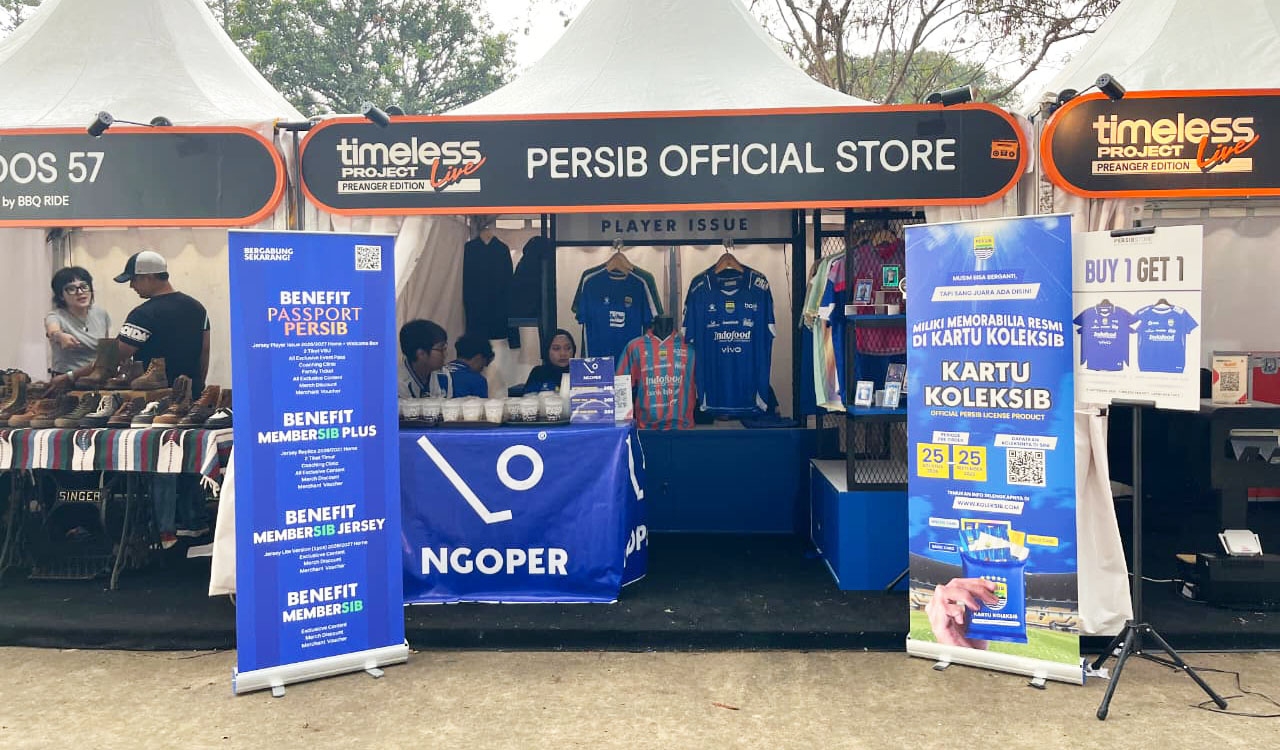 Pop Up Persib Hadir Di Laswi Heritage