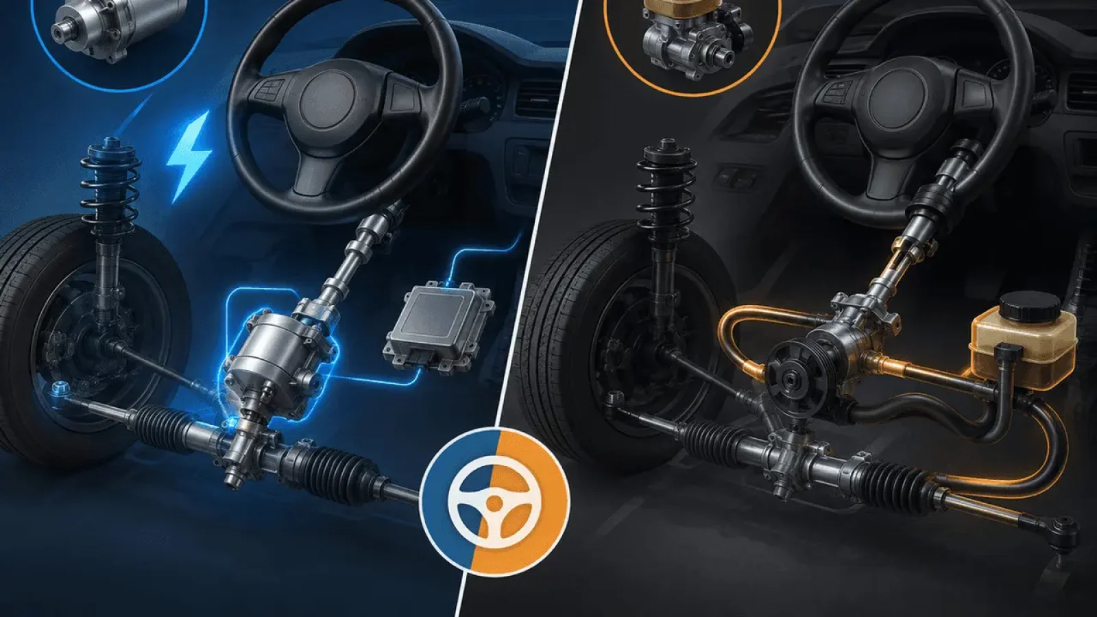 Power Steering Listrik vs Hidrolik, Ini Perbedaan Cara Kerja, Efisiensi, dan Perawatannya