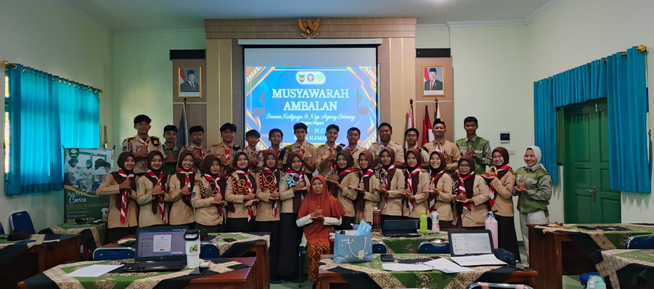 : Menandai jalannya estafet kepemimpinan siswa, Gugus Depan MAN 4 Sleman menggelar pelantikan pengurus Dewan Ambalan baru guna mendorong inovasi dan kedisiplinan kegiatan kepramukaan, Rabu (2/9/2026).