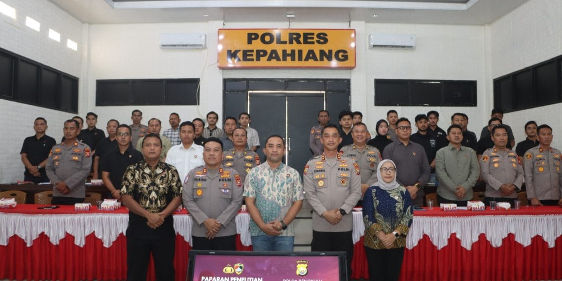 Puslitbang Polri Kaji Aturan Penyelidikan dan Penyidikan di Kepahiang