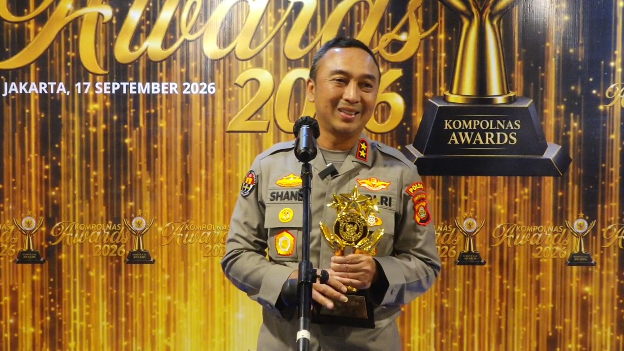 Raih Terbaik Kompolnas Awards 2026, Kapolda Sumsel: Hasil Kerja Keras dan Kolaborasi