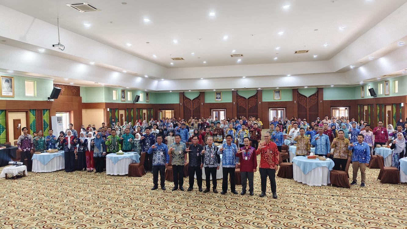 : Rapat Koordinasi Pengelolaan Pengaduan SP4N-LAPOR! Tahun 2026 di Gedung D.R. K.H. Idham Chalid, Sekretariat Daerah Provinsi Kalimantan Selatan, Kamis (24/9/2026).