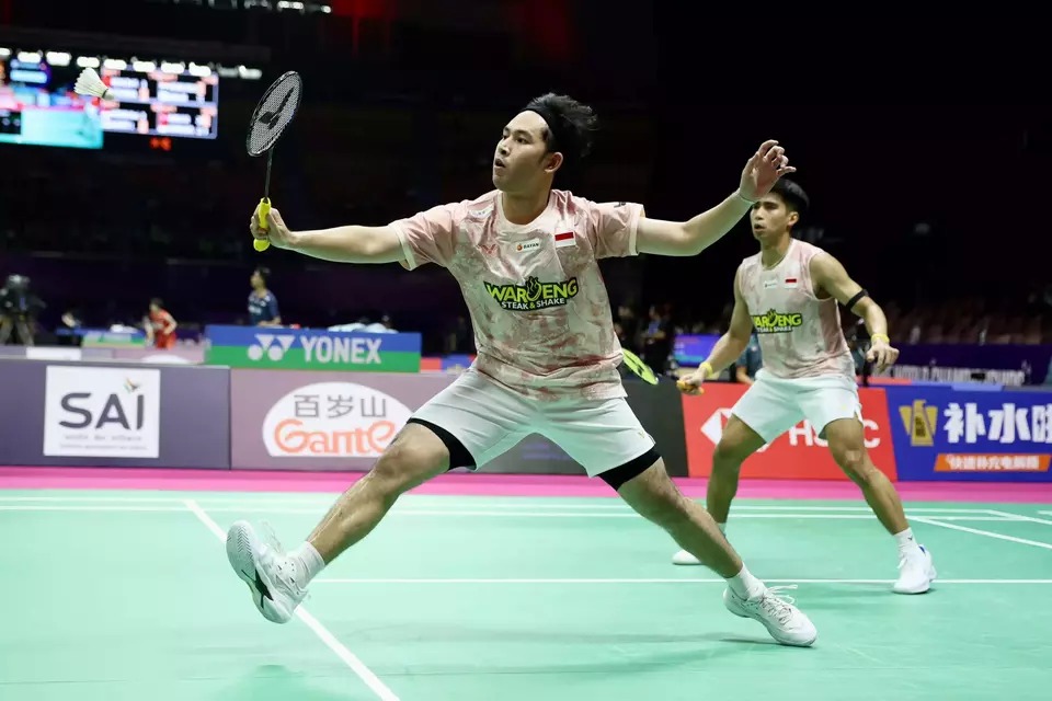 Sabar/Reza Pulangkan Wakil Korea Kang Min Hyuk/Ki Dong Ju di China Masters 2026