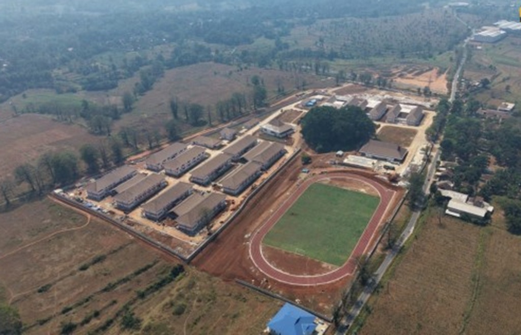 : Kementerian PU terus memperkuat dukungan terhadap pengembangan sumber daya manusia (SDM) melalui penyediaan infrastruktur yang berkualitas, termasuk sarana olahraga di lingkungan Sekolah Rakyat. (Foto: Humas Kemen PU)