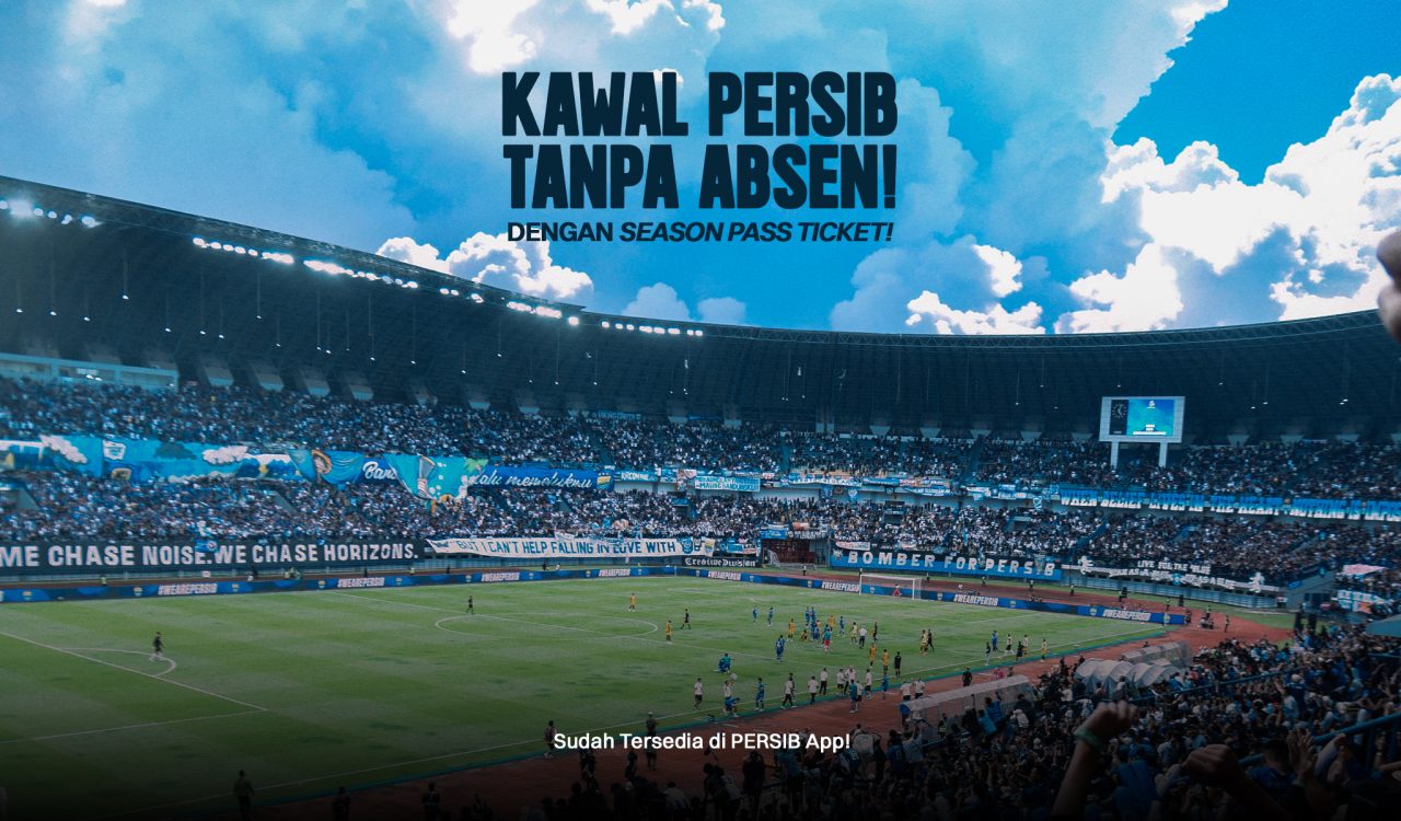 Season Pass Kawal Persib Tanpa Absen