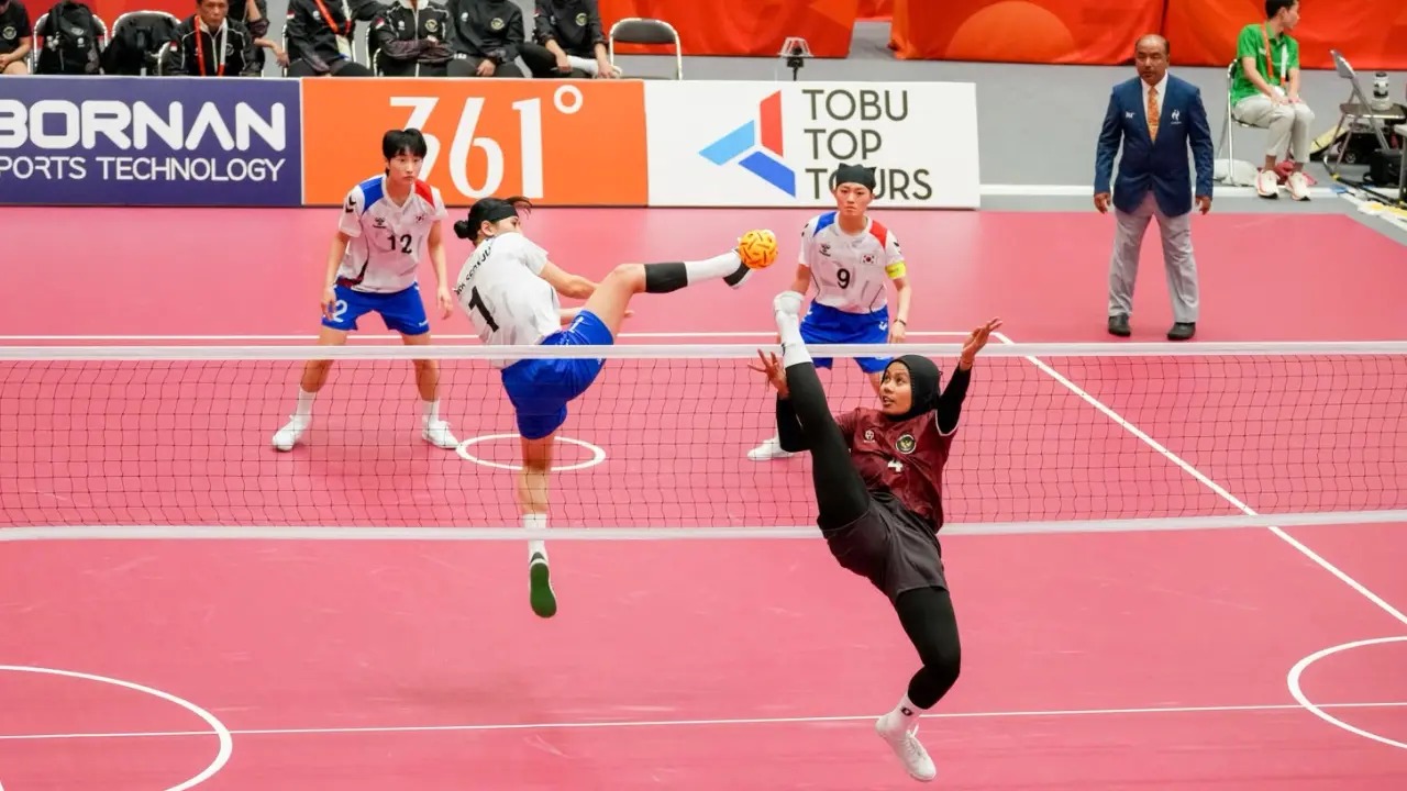 Sepak Takraw Putri Indonesia Sumbang Perunggu di Asian Games 2026
