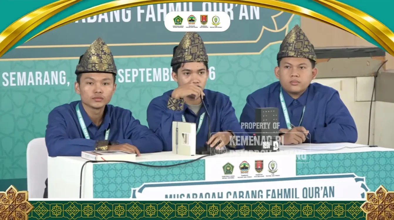 Sumsel Juara 1 Fahmil Qur’an Putra di MTQN ke-31 2026, Kaltim Juara 2