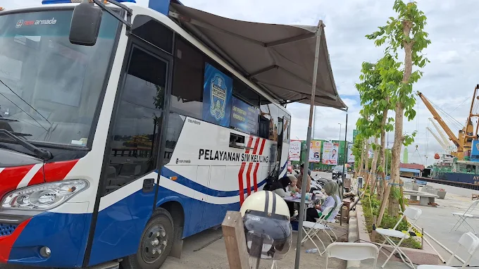 Tak Perlu ke Polres, SIM Keliling Hadir Dekat Warga Berau