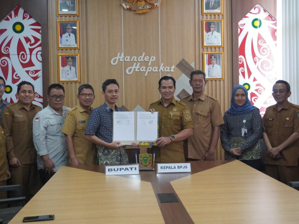: Pemkab Pulang Pisau resmi menandatangani Adendum Rencana Kerja Penyelenggaraan Program JKN bersama BPJS Kesehatan guna memastikan keberlanjutan perlindungan kepesertaan masyarakat, Selasa (22/9/2026).