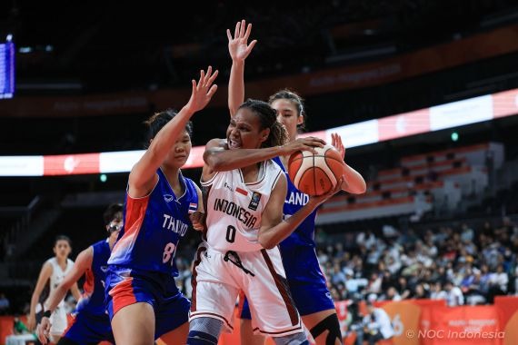 Timnas Basket Putri Indonesia Kalahkan Timnas Thailand di Asian Games 2026
