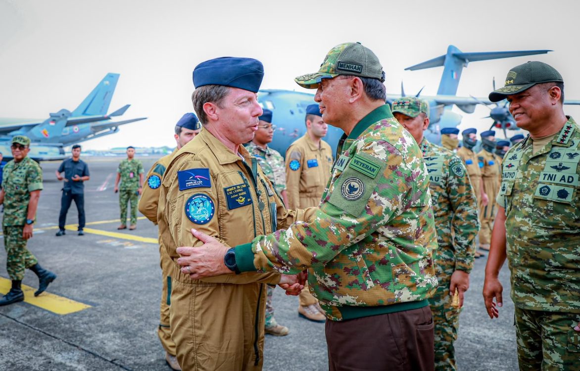Tinjau Latma PEGASE 2026 di Halim, Menhan RI Tegaskan Komitmen Penguatan Diplomasi Pertahanan dan Interoperabilitas TNI AU