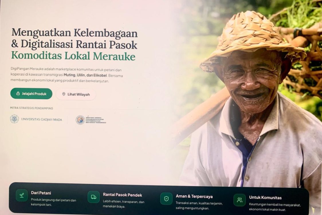UGM Buka Akses Pasar Petani Merauke Lewat Platform Digipangan