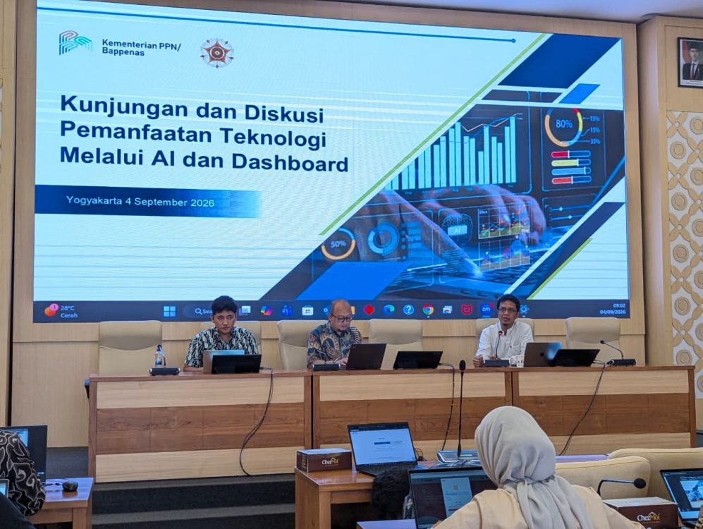 UGM dan Bappenas Bahas Pemanfaatan AI untuk Pengelolaan Pengetahuan Institusi