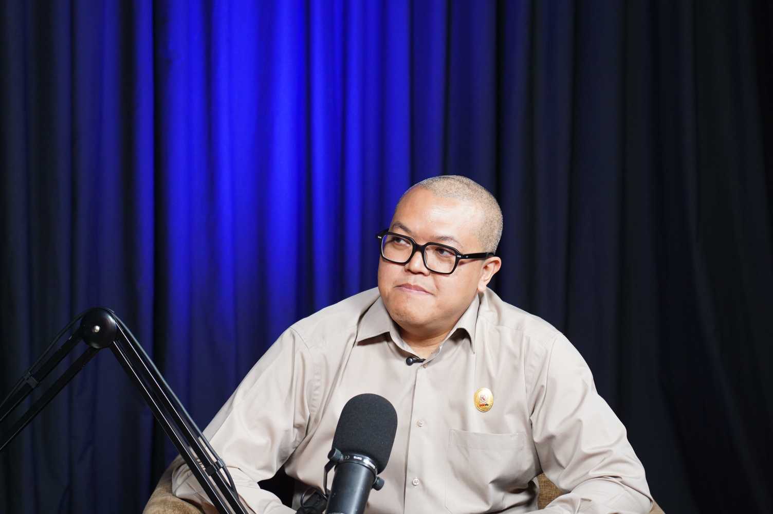 : Deputi Transformasi Digital Kementerian Pendayagunaan Aparatur Negara dan Reformasi Birokrasi (KemenPANRB), Cahyono Tri Birowo, memberikan keterangan pers terkait Perlinsos Digital di Kantor Lembaga Kantor Berita Nasional (LKBN) ANTARA, Jakarta, Jumat (18/9/2026). (Foto: Amiri Yandi/InfoPublik)