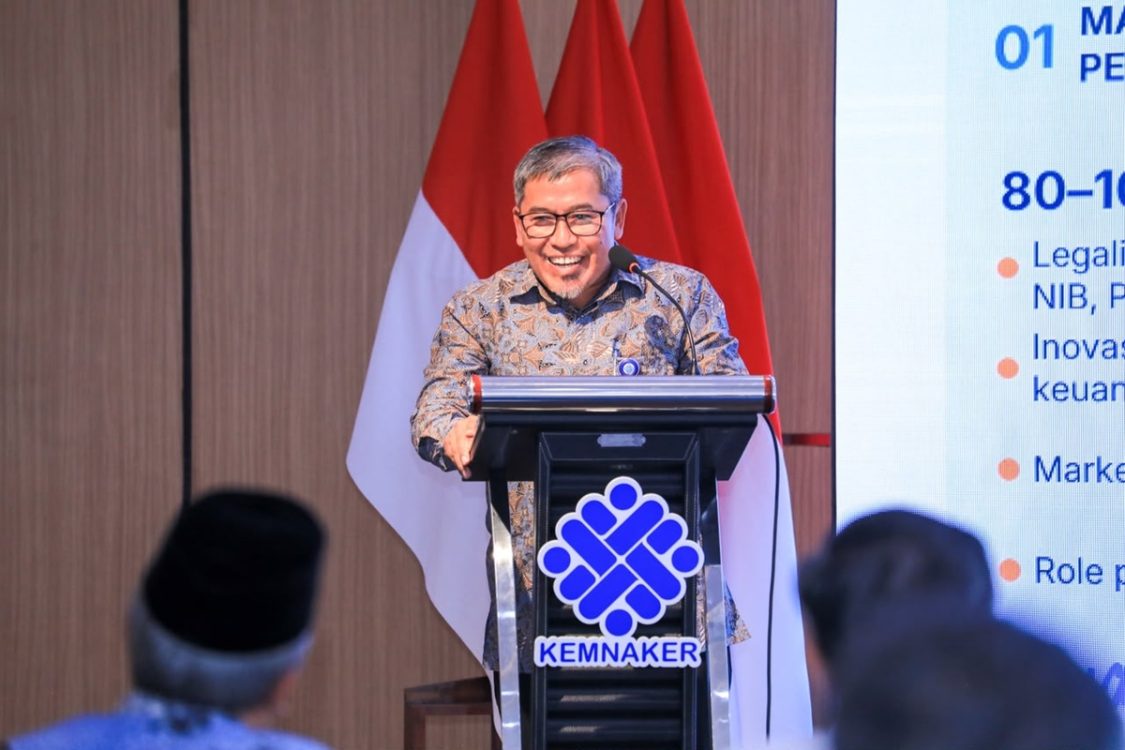 : Direktur Jenderal Pembinaan Penempatan Tenaga Kerja dan Perluasan Kesempatan Kerja (Binapenta dan PKK) Kemnaker Sugeng Heri Suseno. (Foto: Dok Kemnaker)