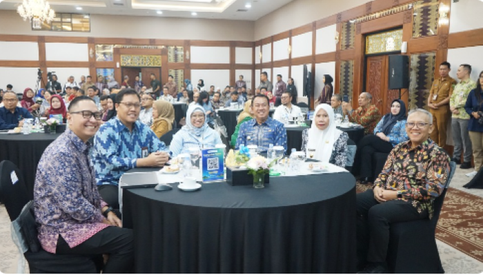 : Wakil Bupati Kepulauan Meranti Muzamil Baharudin saat menghadiri The 2nd Riau Economic Forum (REF) 2026 yang diselenggarakan Kantor Perwakilan Bank Indonesia (BI) Provinsi Riau, Senin (31/8/2026).