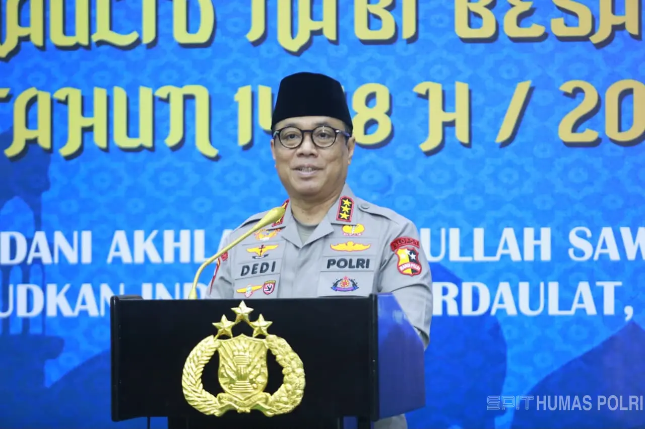 Wakapolri Dedi Prasetyo: Jadikan Akhlak Rasulullah Pedoman dalam Melayani Masyarakat