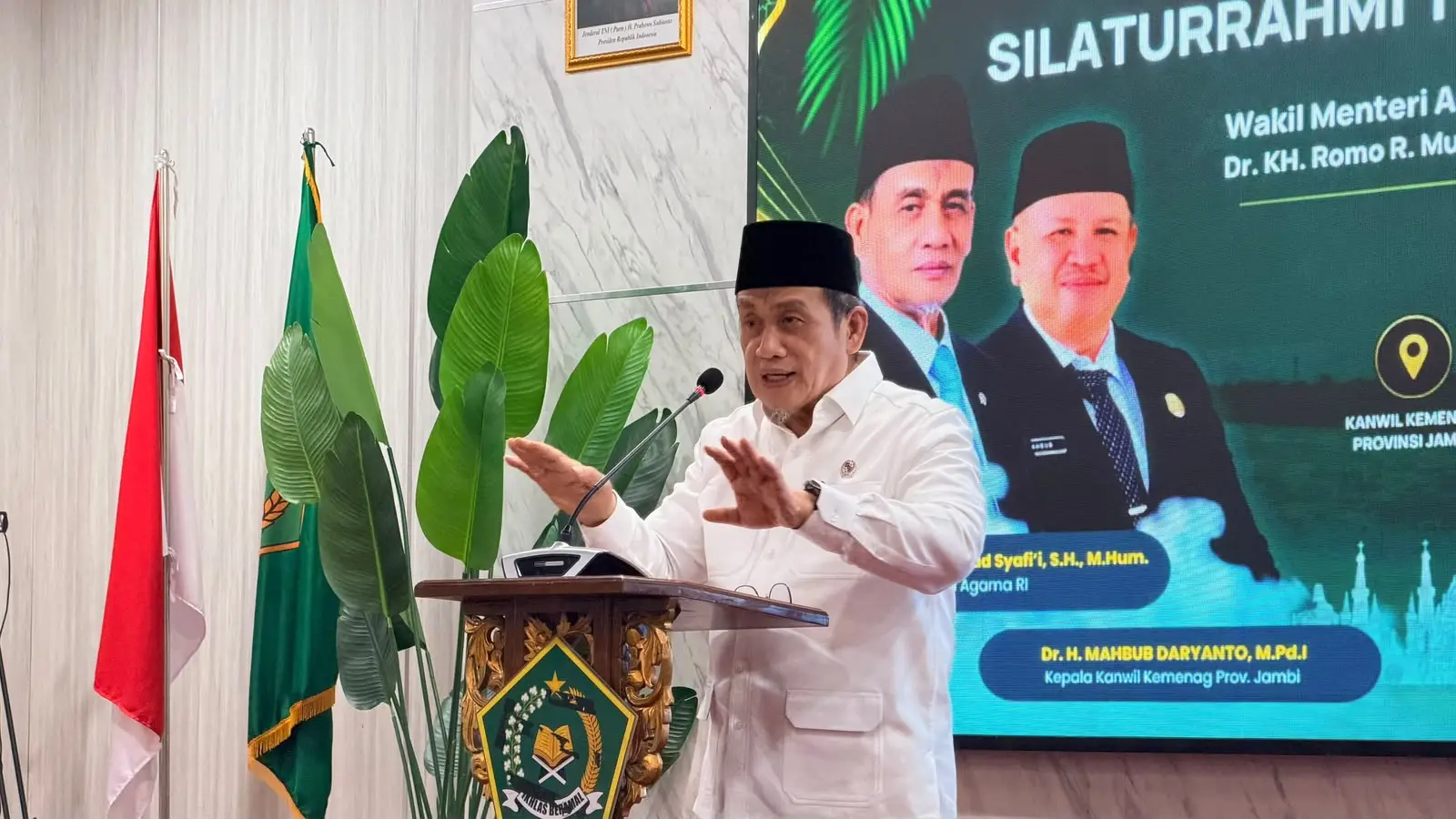 Wamenag Ajak Jajaran Kemenag Benahi Integritas, Tata Kelola, dan Perkuat Kerukunan