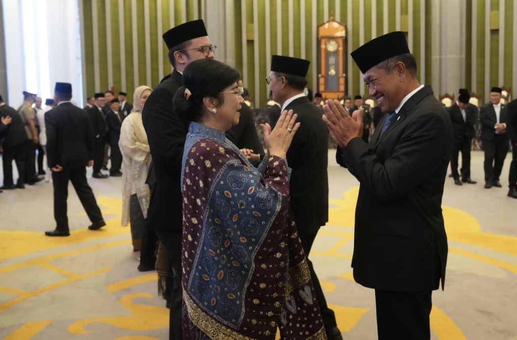 Wamenhan Wakili Menhan Hadiri Pengucapan Sumpah Jabatan Gubernur dan Deputi Bank Indonesia