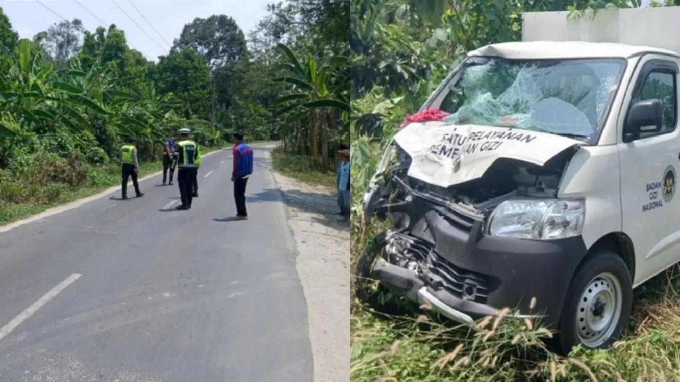 6 Orang Jadi Korban Kecelakaan Mobil Box SPPG dan Motor di OKU Timur, 2 Meninggal Dunia