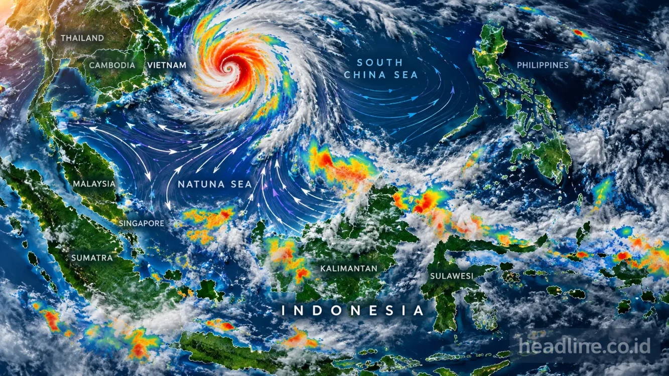 Bibit Siklon 12 Oktober 2026 Panas atau hujan