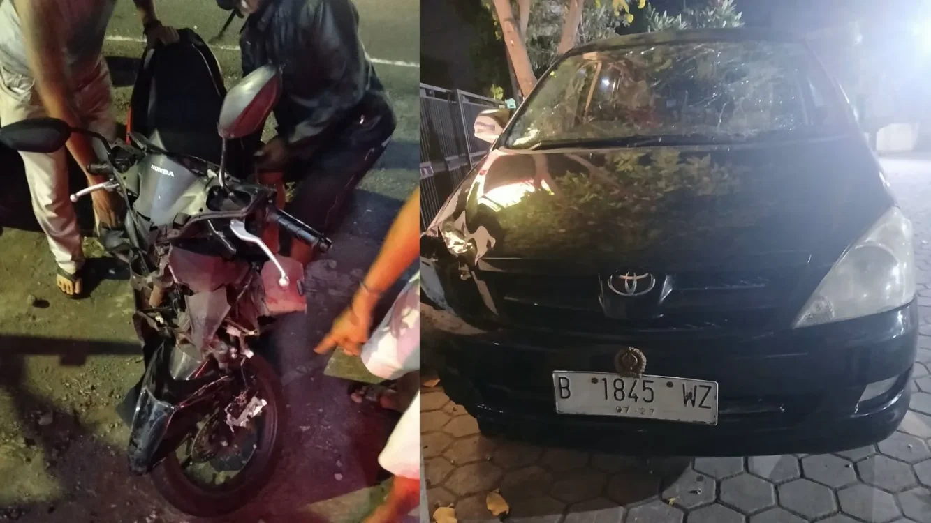 Kecelakaan di Simpang Ketandan Renggut Nyawa Pemotor, Warga Kejar Innova hingga Gedongkuning
