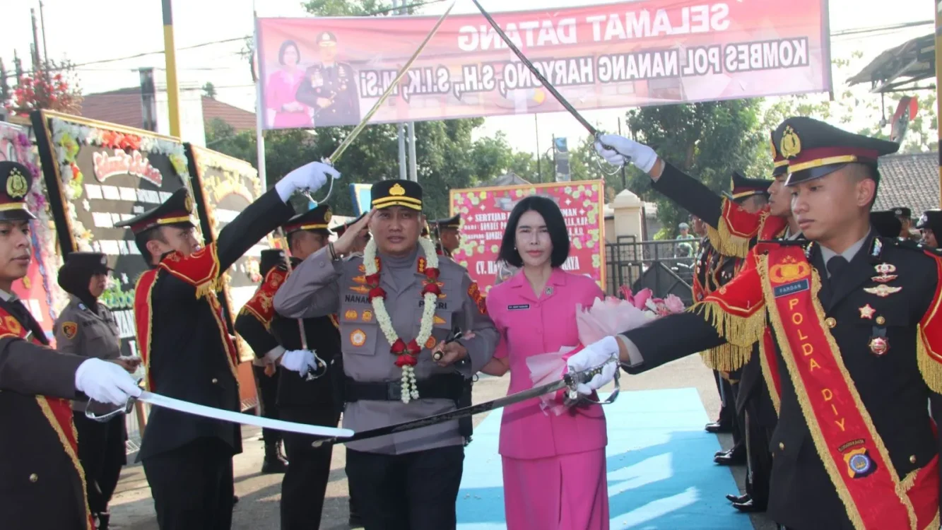 Kombes Nanang Haryono Resmi Jabat Kapolresta Sleman