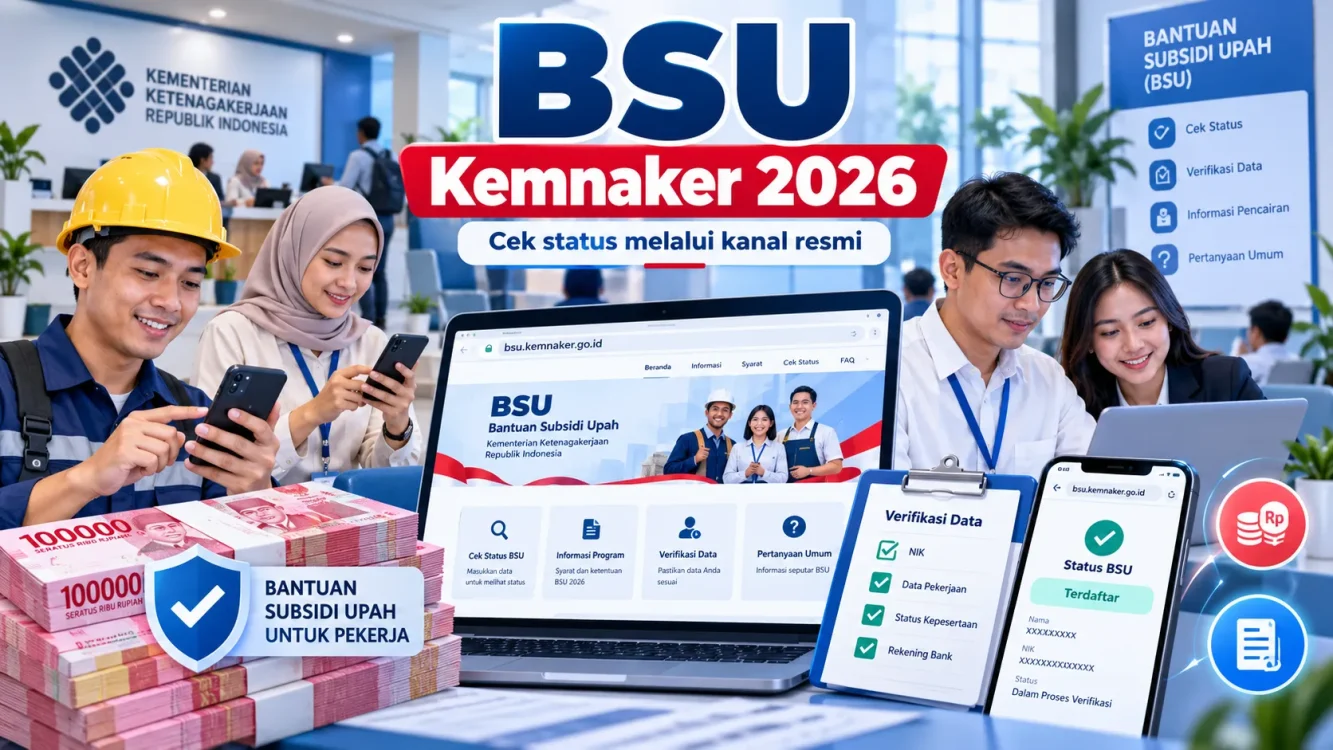 Panduan Cek Status BSU Kemnaker 2026