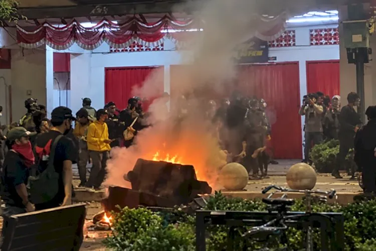 Polisi sebut demonstrasi di Malioboro Yogyakarta ricuh pada malam hari