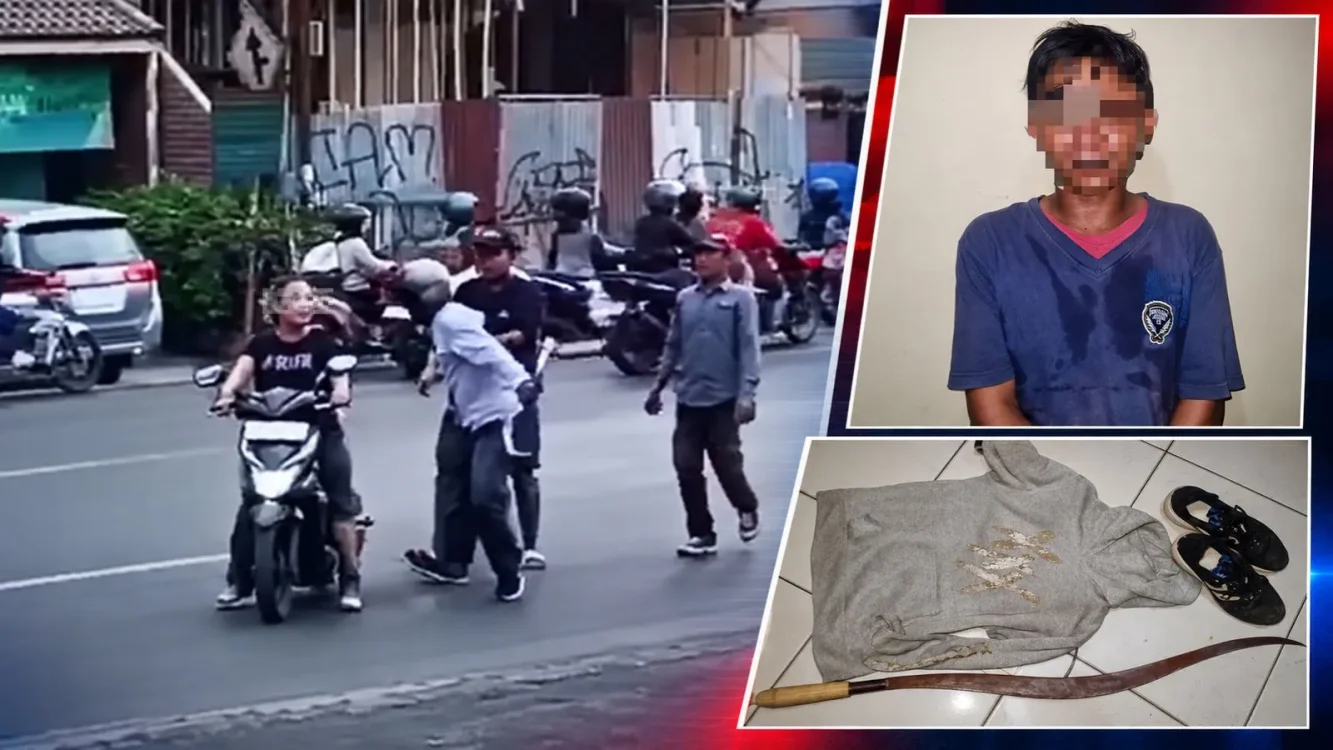 Viral Pria Bawa Celurit di Kadipiro Bantul, Ternyata Dipicu Pinjaman Rp200 Ribu