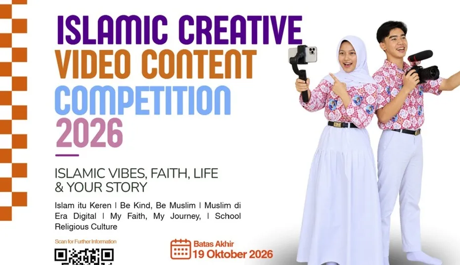Ada Islamic Video Content Creative Competition untuk Siswa dan Guru PAI, Ayo Daftar di sini!