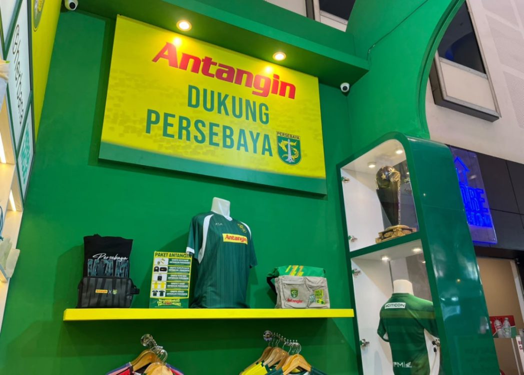 Antangin Rilis Official Jersey X Persebaya di Pekan Raya Jatim