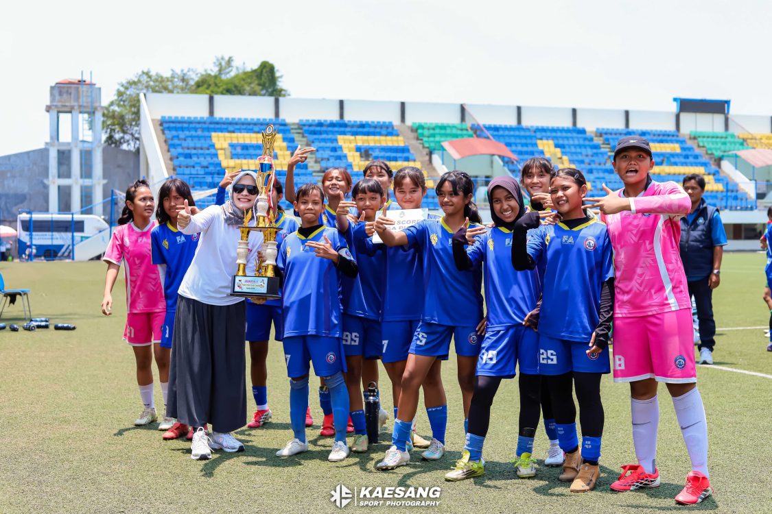 Arema FC Women Academy Juara Liga Putri PSSI Kota Semarang