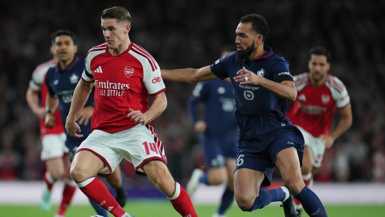 Arsenal Menang Meyakinkan melawan Lille 3-0 Tanpa Gol Balasan