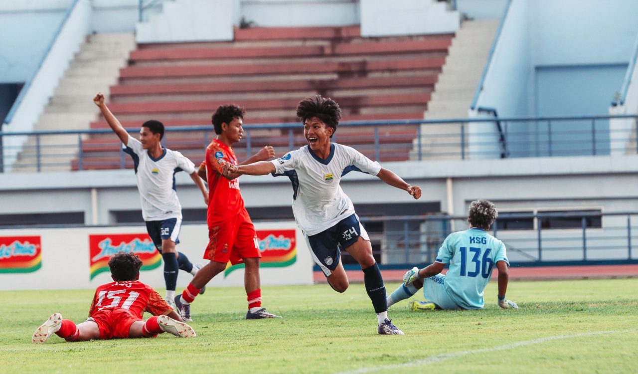 Bangkit Persib U18 Raih Kemenangan Pertama Atas Persijap