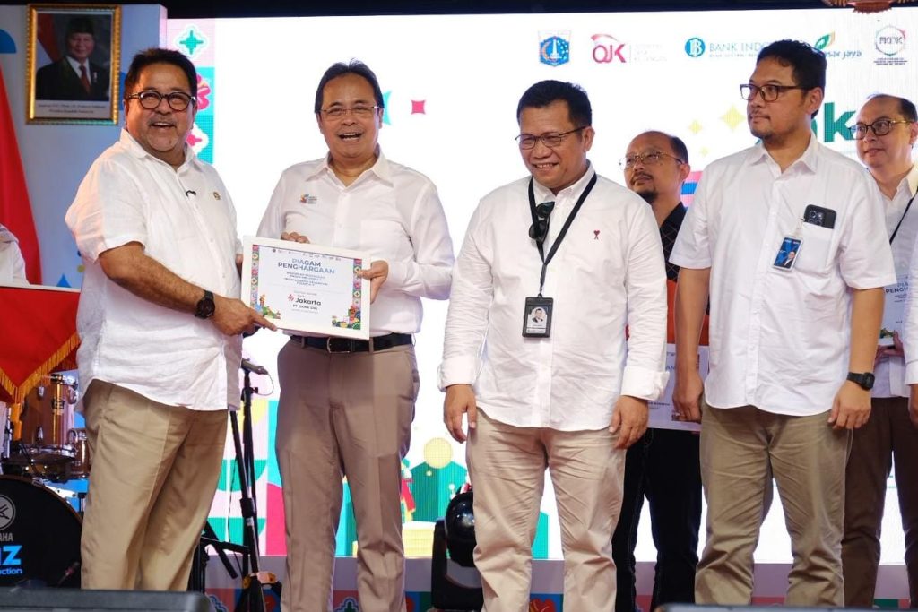 Bank Jakarta Raih Anugerah Digitalisasi Pasar Inklusif 4.0