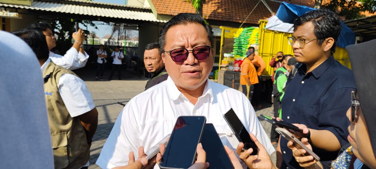 : Pimpinan Wilayah (Pimwil) Perum BULOG Kantor Wilayah (Kanwil) Jawa Timur, Langgeng Wisnu Adinugroho.- Foto: Mc.Jatim