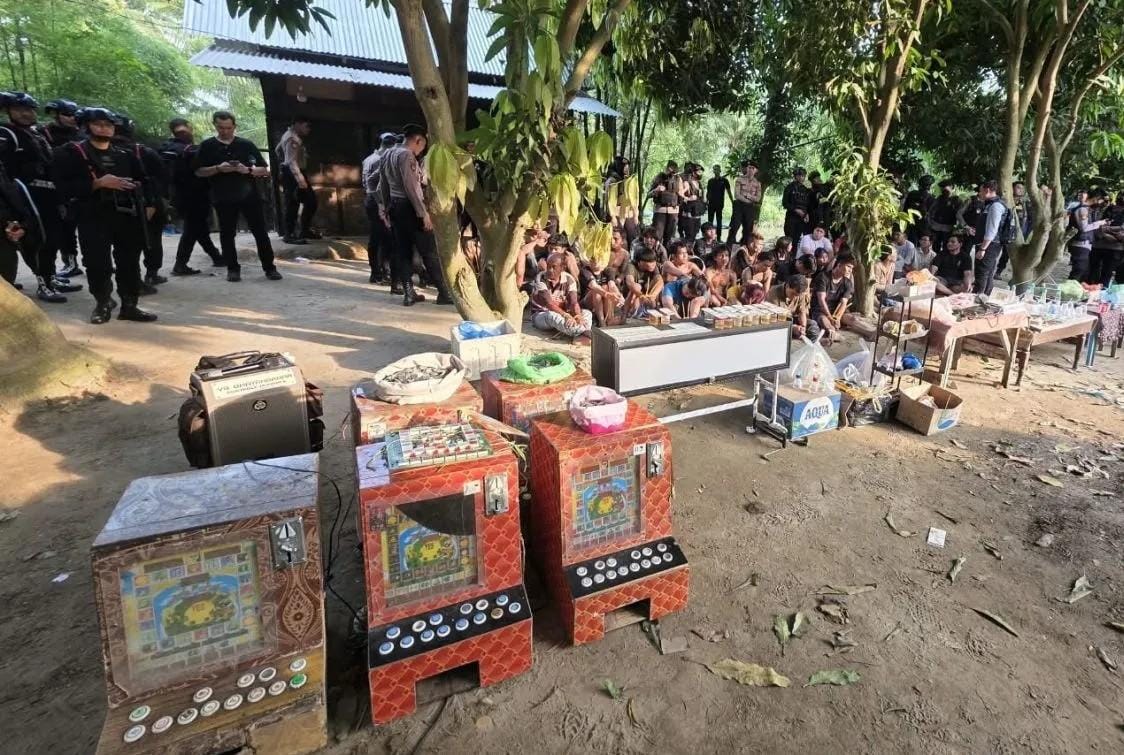 Bareskrim Polri Gerebek 9 Sarang Narkoba di Sumut, 36 Orang Diamankan