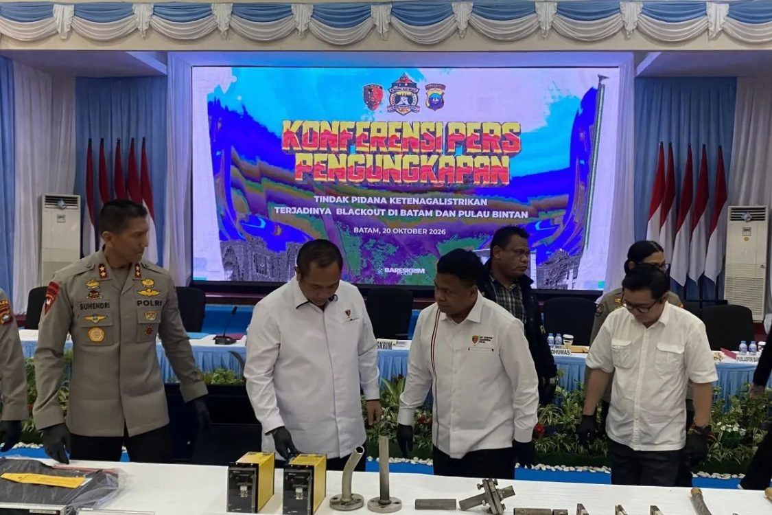 Bareskrim Tetapkan Lima Tersangka dalam Kasus blackout di Pulau Batam dan Bintan